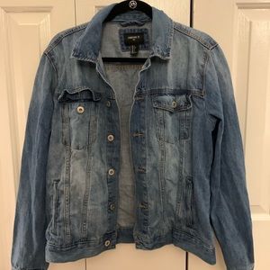 lightly used denim jacket